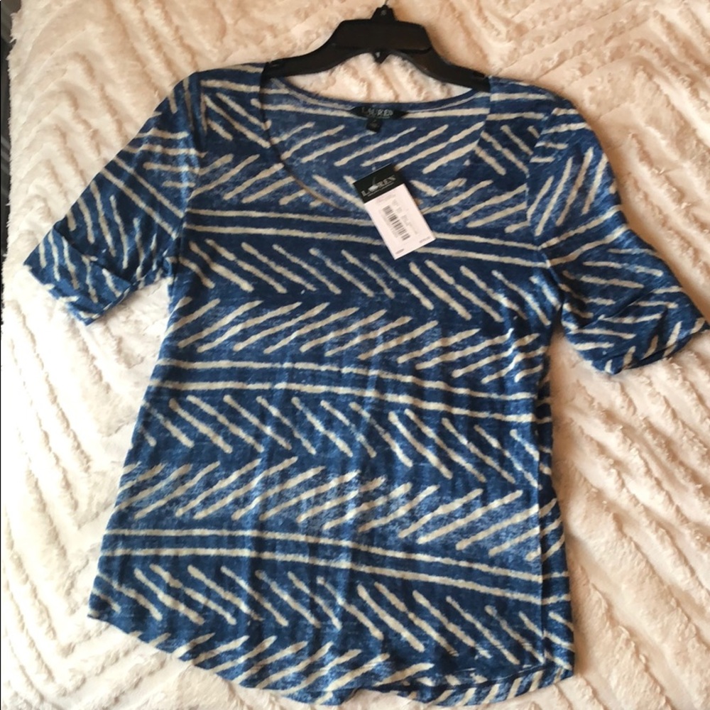 Lauren Ralph Lauren Linen Top